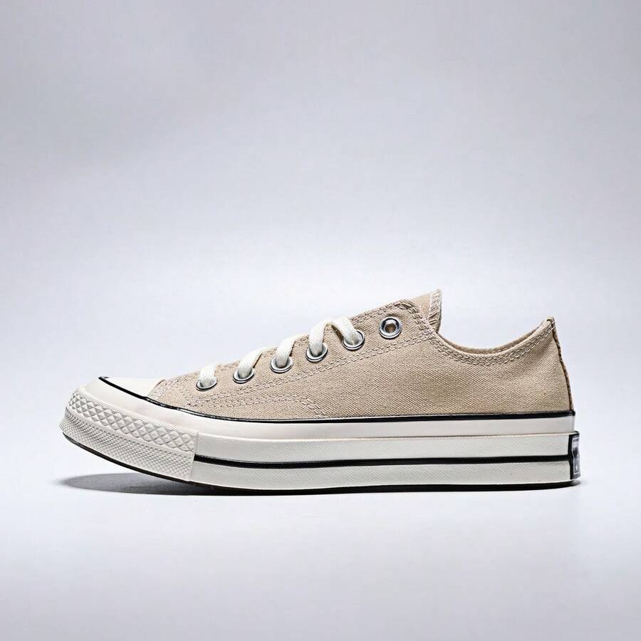 Converse 男女通用 Chuck Taylor 70 年代季节款帆布低帮运动鞋 A15974C - 摩卡棕 - 查看 1