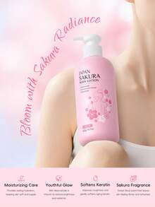 LAIKOU مجموعة العناية بالجسم ذات الرائحة الدائمة لايكو اليابانية بزهر الكرز، (كريم تفتيح وتوحيد لون البشرة بالكرز 50 جم + لوشن ترطيب الجسم بالكرز 400 جم + غسول الجسم الصحي بالكرز 400 مل) للنساء لجميع أنواع البشرة لهدايا العناية بالذات وللصديقات - وردي - مشاهدة 8