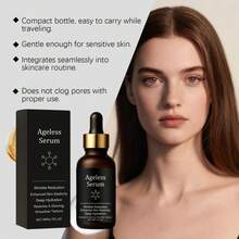 Luxeveria Ageless Serum, Herbionyx Ageless Serum, Ntiaging Face Serum, Intensely Firms Skin, Smoothes Wrinkles And Fine Lines - 30毫升 - 查看 4