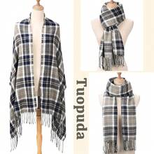Women Shawls - Đen và trắng - Xem 5