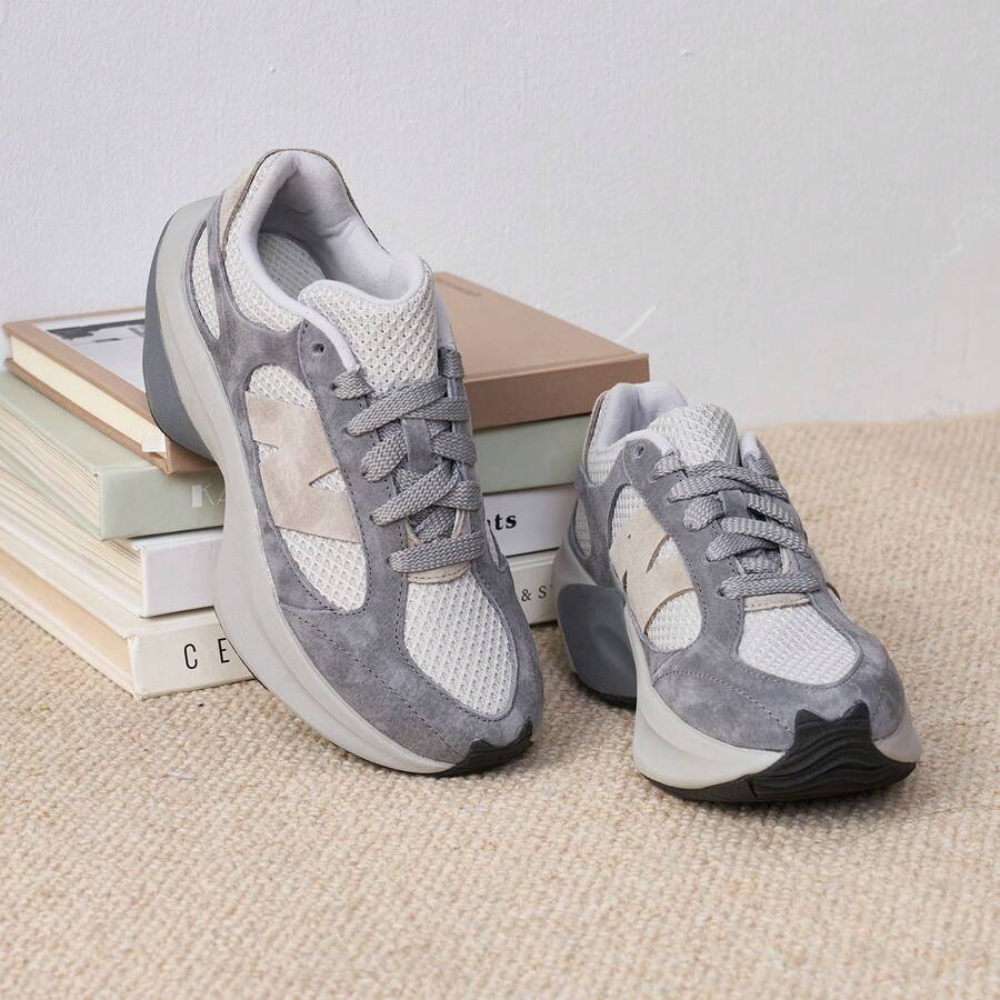 New Balance NB 2026 WRPD Runner Egg Shell Thick Sole Retro Chunky Sneakers Casual Sneakers UWRPDHSA, Unisex - Grey - View 1