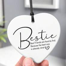 Best Friend Gifts, Friendship Gifts, Acrylic Heart-Shaped Decorations, Best Friend's Birthday, Christmas Gifts, Gifts For Friends, Acrylic Souvenirs - Multicolor - View 2