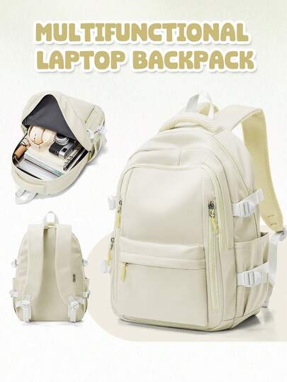 School Travel Laptop Backpack Lightweight Bag College Backpack For Cute Durable Backpack Casual Day Pack For Girls And Boys, Large Capacity Portable Backpack For Outdoor, Travel, Hiking, School. New And Old Versions Are Sent Randomly, New And Old Versions Are Shipped Randomly