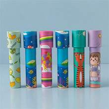 万花筒，经典圣诞万花筒，旋转棱镜复古道具，创意节日派对礼物，派对用品，圣诞节，感恩节，万圣节派对礼品，适合嘉年华奖品（多种款式） - 彩色 - 查看 5