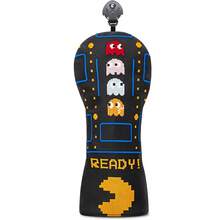 Golf Headcovers For Golf Driver Head Cover Embroidery Cartoon Design PU Leather Driver Fairway Wood Hybrid Blade Putter - Black - View 13