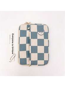 韩版格子 iPad 内胆包，13/14 英寸笔记本电脑包，10/11 英寸平板电脑内胆包，单肩包和斜挎包 - 彩色 - 查看 17