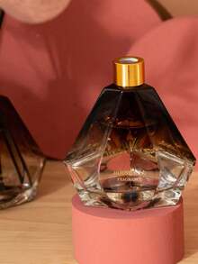 1pc Gradient Diamond-Shaped Long-Lasting Fragrance Air Freshener, Odor Eliminator, Mosquito Repellent Rattan Diffuser, Flameless Scented Aromatherapy Home Decor, Fragrance Sachet