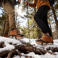 Snow Cleats Shoes Cleats Men Women Anti - Slip Stainless Steel Crampons Walking Winter Outdoor Climbing Fishing Sports Garden Park Backyard Courtyard Backpacking - G - Ver 3