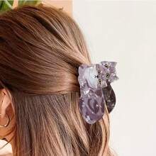 1pc High-End Cute Cat Clip Personality  Claw Clip Cartoon Design Back Of Head Shark Clip - T3893-04 - Xem 3