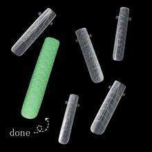 48pcs Dual Forms Tips 12 Shapes 12sizes Nail Mold For Poly UV Quick Building Gel Full Cover Tips Nail Extension Forms Manicure Tools - Clear - View 8