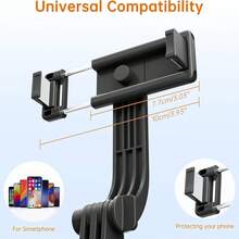 Bezprzewodowy kijek/statyw do selfie o średnicy 1700 mm, rozkładany, składany monopod, kompatybilny ze smartfonami, stabilne zdjęcia, odpowiedni do transmisji na żywo, z pilotem, idealny na wakacje, podróże, zajęcia na świeżym powietrzu, transmisje na żywo - Wielokolorowe - Zobacz 8