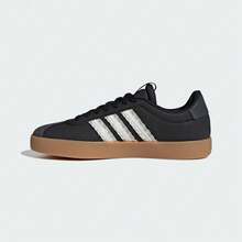 Adidas 女士 VL COURT 3.0 休闲运动鞋，低帮 IH6601 - 黑色 - 查看 2