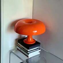 Modern Minimalist Mushroom Shaped Desk Lamp, USB Powered LED Ambient Night Light, Creative Luxurious Design, Suitable For Bedside, Living Room, Home Kitchen Lighting, Ceiling Fan And Display Lighting