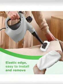 Universal Microfiber Cloth Cover For Handheld Steam Cleaner, Washable And Reusable Replacement Pad