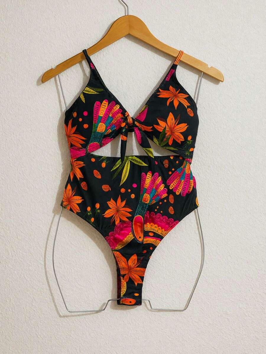 Swimsuit, Knot, Beach, Summer, Body, Beach Fashion - 遠黑 - 查看 1