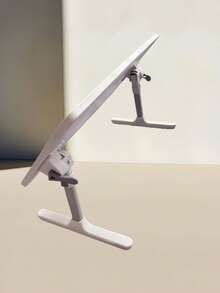 1件装可折叠可调节高度笔记本电脑桌，简约宿舍学习桌，适用于床上、沙发上、阳台的笔记本电脑支架 - 彩色 - 查看 4