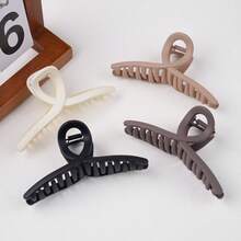 1/4个/包 11厘米 时尚马卡龙色发夹 夏季发饰 沙滩爪夹 度假发夹 - 彩色 - 查看 1