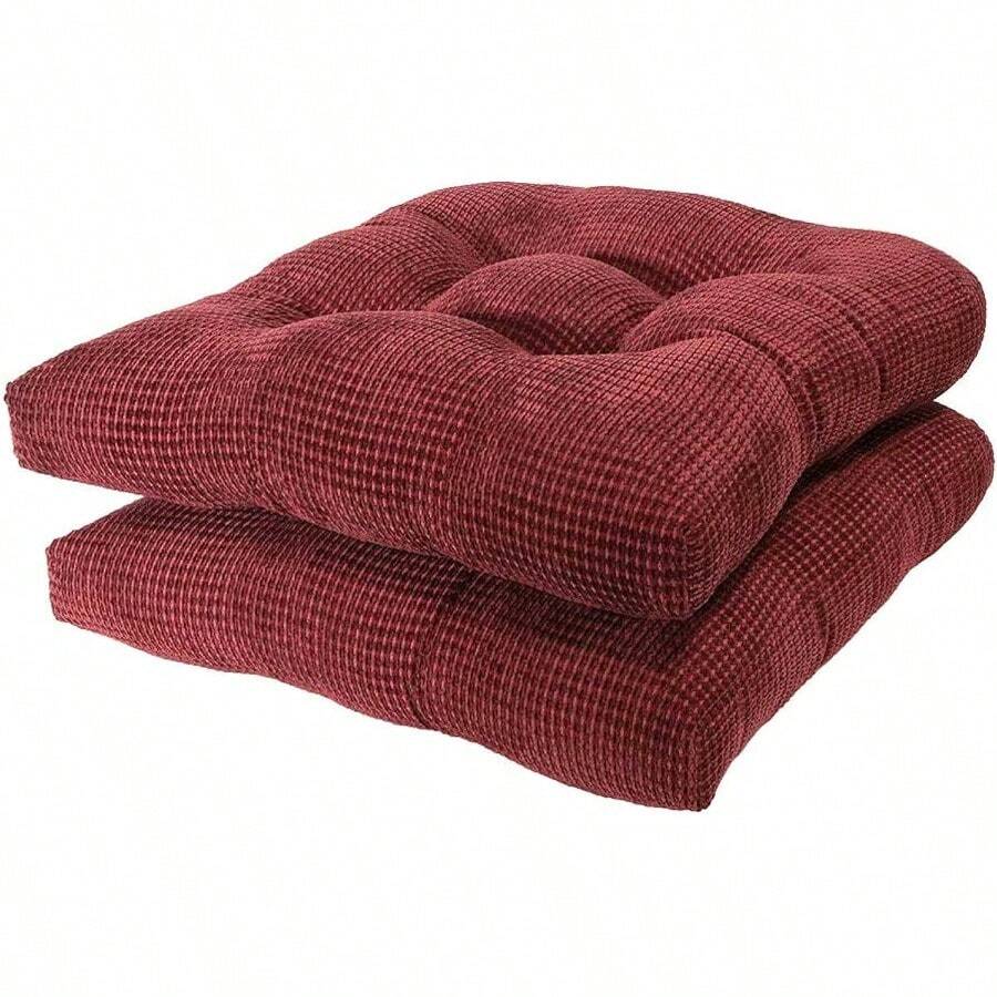 ASDArlee Tyler - Almohadillas para Orejas de Espuma viscoelástica para Silla 2 Unidades Alloy Gray 1 2 - Rojo burdeos - Ver 1