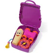 Dora Mi Mochila de Aventuras con Accesorios de exploracion‚ un Mapa desplegable y una brujula y Unos prismaticos de Juguete Juguetes para niñas y niños a Partir de 3 añosConveniente y duradero, para niños - Multicolor - Ver 3