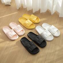 1双厚底防滑EVA拖鞋，四季通用，男女皆宜，防滑、速干、柔软轻便，浴室拖鞋，露趾厚底室内外拖鞋，情侣款，厚底设计，休闲百搭，室内外均可穿着。鞋子，春夏精选，伴娘礼物，房间，卧室装饰，海滩，旅行，男士，女士，度假，妇女节，旅行必备，婚礼回礼，Y2K，卧室，女士汽车配件，厨房装饰，可爱小物，母亲节礼物，卧室装饰，花园，厨房装饰，夏季，海滩，旅行必备，房间装饰，软萌，毕业季 - 彩色 - 查看 2