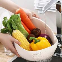 1 件装 - 塑料沥水篮,厨房配件,厨房,餐具套装,家居生活,滤网,家用厨房配件,电饭煲,厨房配件,厨房滤网,厨房筛子,厨房小工具,斋月用品,厨房必备品,烹饪,露营,过滤器,净水篮,洗米篮,洗米盆,沥水篮,带把手的水果盘,家用厨房过滤神器,厨房必备品 - 彩色 - 查看 8