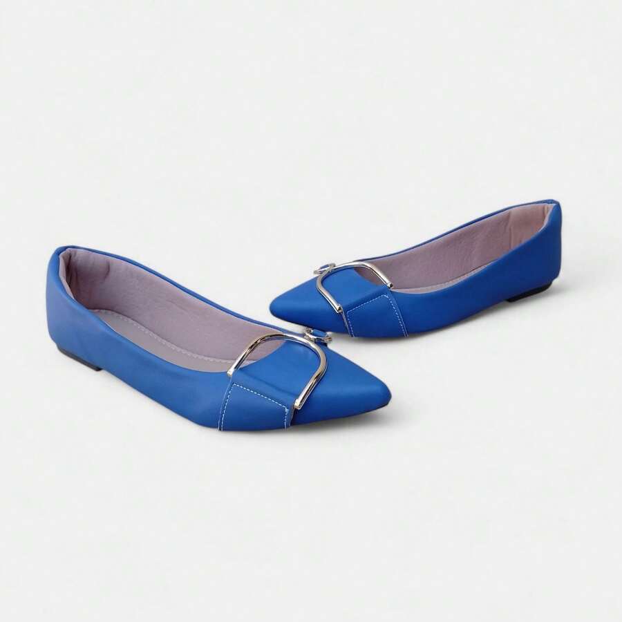 Sapatilha Feminina Bico Fino Alongada D - Linha Confort