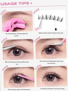 ROCK SWEET 睫毛胶水 - 持久、速干、不刺激、防水防汗，打造自然牢固的睫毛效果 - 無色 - 查看 6