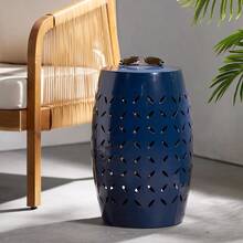 ASDLilly Outdoor 12 Dark Blue  Side Table - como en la foto - Ver 3