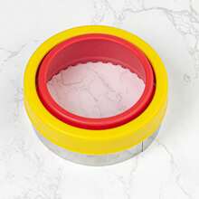 1pc/5pcs Stainless Steel Geometric Sandwich Cutter & Sealer Set, Cute Star, Heart, Dinosaur, Square, Round Cookie Mold, Bento Box Shaper - Multicolor - View 14