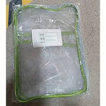 1pc A4 Dual Layer Nylon Mesh Subject Bag, File Folder, Document Organizer Bag For Exams, Study (Green Color May Have Slight Variation, 3 Different Green Shades Will Be Randomly Sent, The Color Of The File Folder Label Frame Is Also Random, Please Note For Consumers)