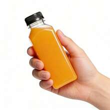 1pc/4pcs/10pcs -120ML/ 250ML/450ML-Leak-Proof Clear Plastic Juice Bottles - Perfect For Smoothies,Milk & Homemade Beverages - Juicing Containers,Meeting Daily Drinking Needs And Suitable For Various Scenarios.