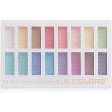 L.A. COLORS 16 Color Eyeshadow Palette, Smokin C74203TAG - High - View 1