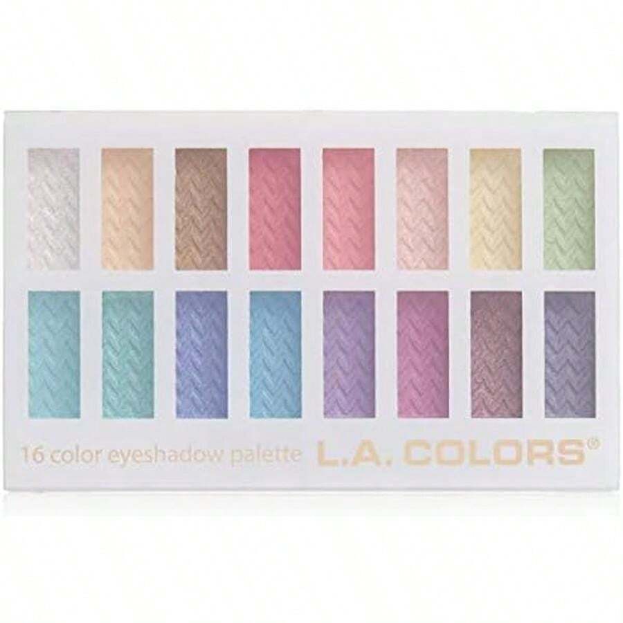 L.A. COLORS 16 Color Eyeshadow Palette, Smokin C74203TAG - High - View 1
