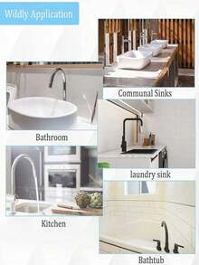 1个便携式水龙头淋浴喷头，多功能橡胶柔性淋浴喷头，安装简便，适用于浴室水槽和花园水管，可用于洗发、宠物洗澡、浴室和家庭使用，是户外淋浴的理想配件，长度：1.3米。注意：水压较高时，建议使用夹子固定。 - 彩色 - 查看 7