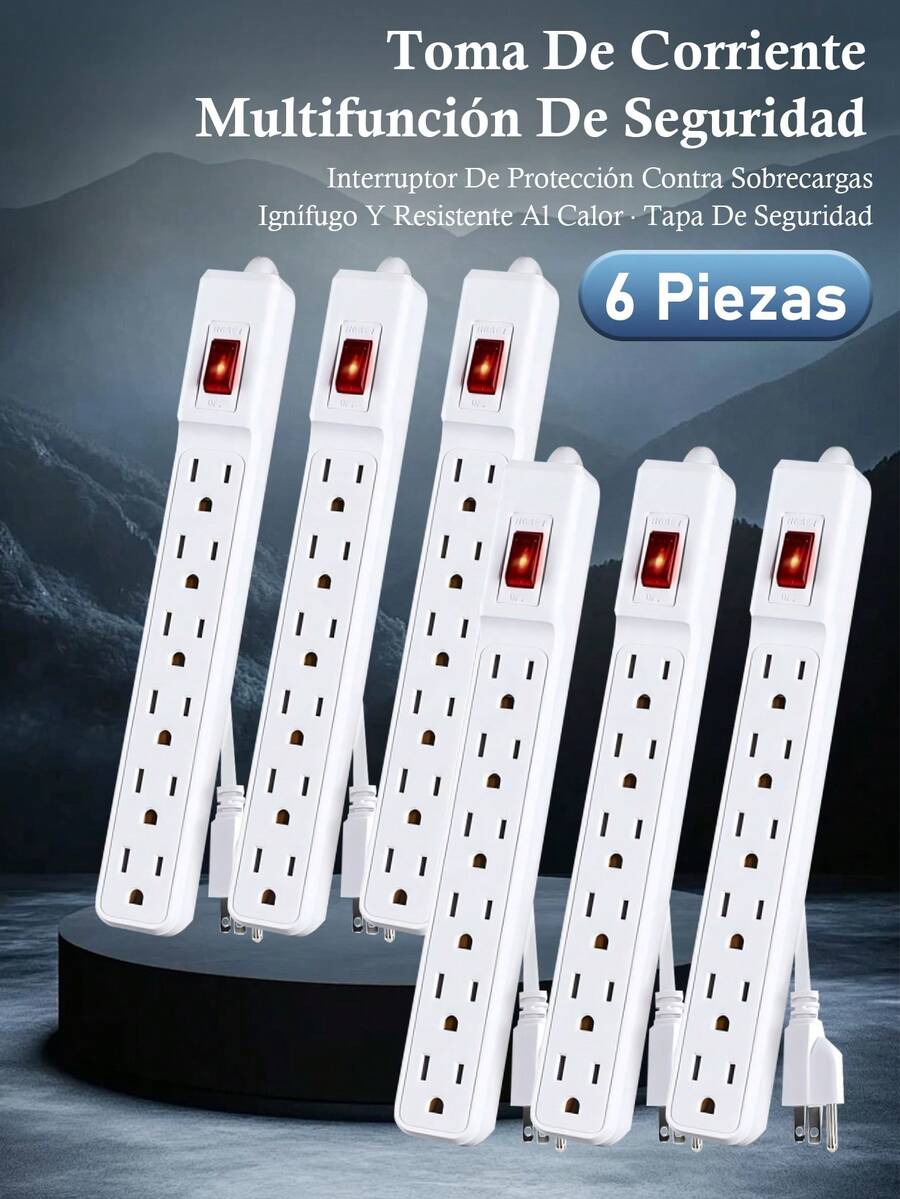 Electrical Sockets - PS016-6PIEZAS - View 1