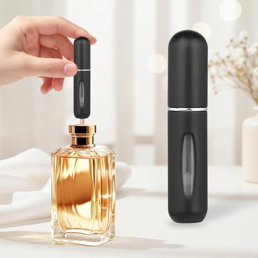 Perfume Travel Refillable, Travel Perfume Bottle Refillable, Atomizer Sprayer For Perfume, Perfume Atomizer For Essentials For Men & Women, Perfect For Pockets,Ideal For Carrying Your Favorite Scents In Purses, Pockets, Gym Bags, And During Travel Or Shopping Trips – Leakproof, Easy To Fill, And Perfect For Parties & Everyday Use Back To School Perfume Bottle - 彩色 - 查看 1
