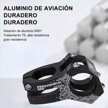 Tanke Vástago de Manubrio Para Bicicleta, 31.8 * 28.6mm Potencia Para Bicicleta Bmx Piezas MTB Aluminio, Vástago, Ciclio Polo para Bicicleta Carretera Stem Accesorios para Manillares - albaricoque - Ver 2