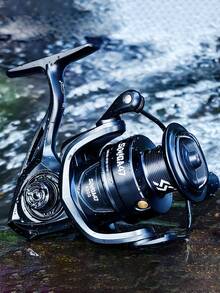 SOUGAYILANG Complete Fishing Combo - Carbon Fiber Rod & Reel Set With 5.2:1 Gear Ratio, 5-10LB Line, Includes Lures And Tackle (Random Fishing Line And Bait Accessories) - Black - View 9