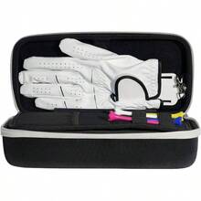 Glove Holder, Accessory Organizer, Sports Pouch, 9.84x4.49x2.95 Inches, Compact Caddy Glove Storage, Convenient, Divot Tools Ball Markers Tees Men Women Outdoor Use - inicial - Ver 2