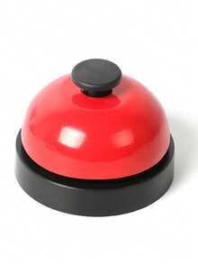 Set Of Modern Metal Handbells, Various Colors, No Electricity Required, Uncharged, Without Battery, For Classroom, Kitchen, Restaurant, Bar, Table Games, Pet Training And Interactive Entertainment