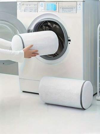 Heavy-Duty Non-Polyester Oval Mesh Laundry Bags | Machine Washable, Reusable And Space-Saving, Suitable For Both Home And Travel Use, Including Laundry Supplies, Shoe Cleaning Bags, And Durable Laundry Bags.