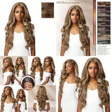 Ml Sensationnel Bare Lace 13X6 Wigs - Unit 4 Lacefrontal Glueless Synthetic 180 Degree Preplucked Hairline LIGHTASHBROWN10101 - 淺灰棕色 - 查看 1