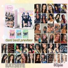 1 Set Kpop KATSEYE Holographic LOMO Photo Card Collection - Double-Sided Full Member Series (Sophia/Lara/Daniela/Manon/Yoonchae/Megan), Suitable For Kpop Fan Collection, Diary Decoration, Concert Cheering, Birthday Gift And Scrapbooking - Multicolor - View 11