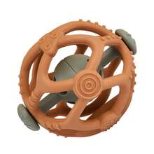 Silicone Pet Ringing Ball Toy | Built-In Clear Bell . Bite-Resistant Silicone | Must-Have Cat Dog Chasing Ball, Christmas Hot Selling Gift - Multicolor - View 15