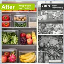Multi Specification Transparent Fresh-Keeping Box Combination, Set Of 10/14/20/28 Pieces, High Transparency And High Aesthetic Value, Suitable For Classified Storage - Set Of 28 - View 6