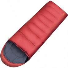 Sleeping Bag Saco de Dormir Tipo sobre Sleeping Bag Adulto Ligero y Cómodo de Tres Estaciones Saco de Dormir con Forro Térmico para Camping y Senderismo Apto para Adultos y Niños - Multicolor - Ver 1