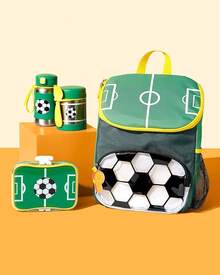 14" Sparks Seashell Big Kid's Backpack - Cute Toddler School Bag For Ages 3+ - Soccer - 查看 2