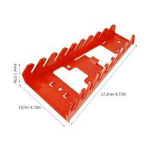 R-2 Piezas  self gae stoe ware tools organizer -mounted tool organizer rack racks Red - como en la foto - Ver 2