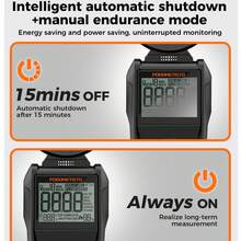 AEM01 Digital Handheld Anemometer, Measures Wind Speed, Temperature And Wind Chill Index, Records Max/Min Values