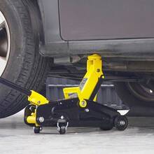 Low Profile Floor Jack, Heavy Duty Aluminum Hydraulic Racing Floor Jack, Hydraulic Car Jack, Single Dual Piston Quick Lift Pump, Height Lifting Range (Yellow) - 2 tấn (4400 lbs), Sắt, Piston đơn - Xem 1